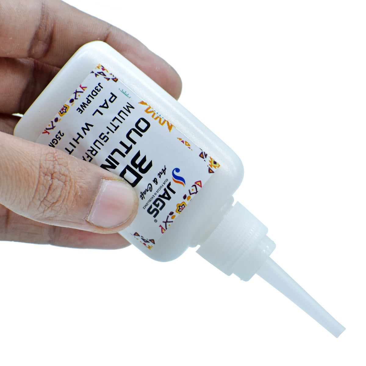 JAGS Multisurface 3D Outliner | Pal White | 25 Grams