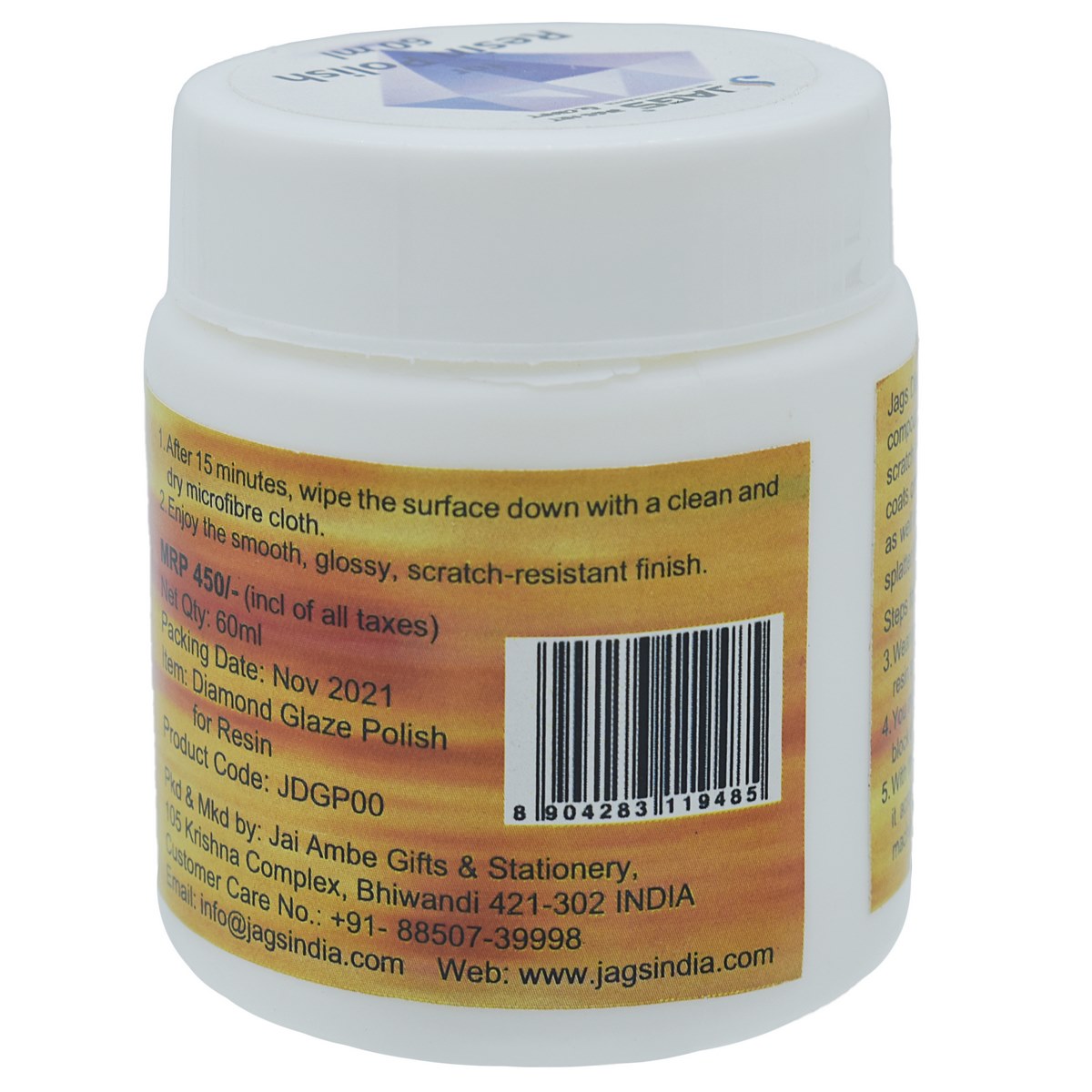 Diamond Glaze For Resin | 60 Ml | Resin Polish