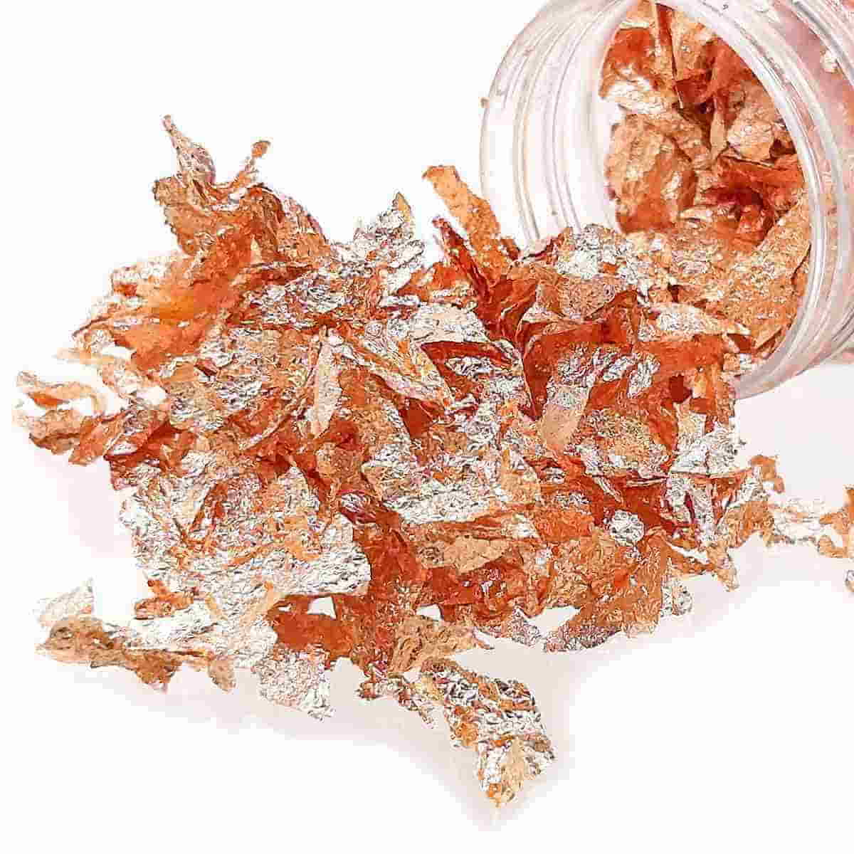 Gilding Flakes 9 Grams | Rose Gold