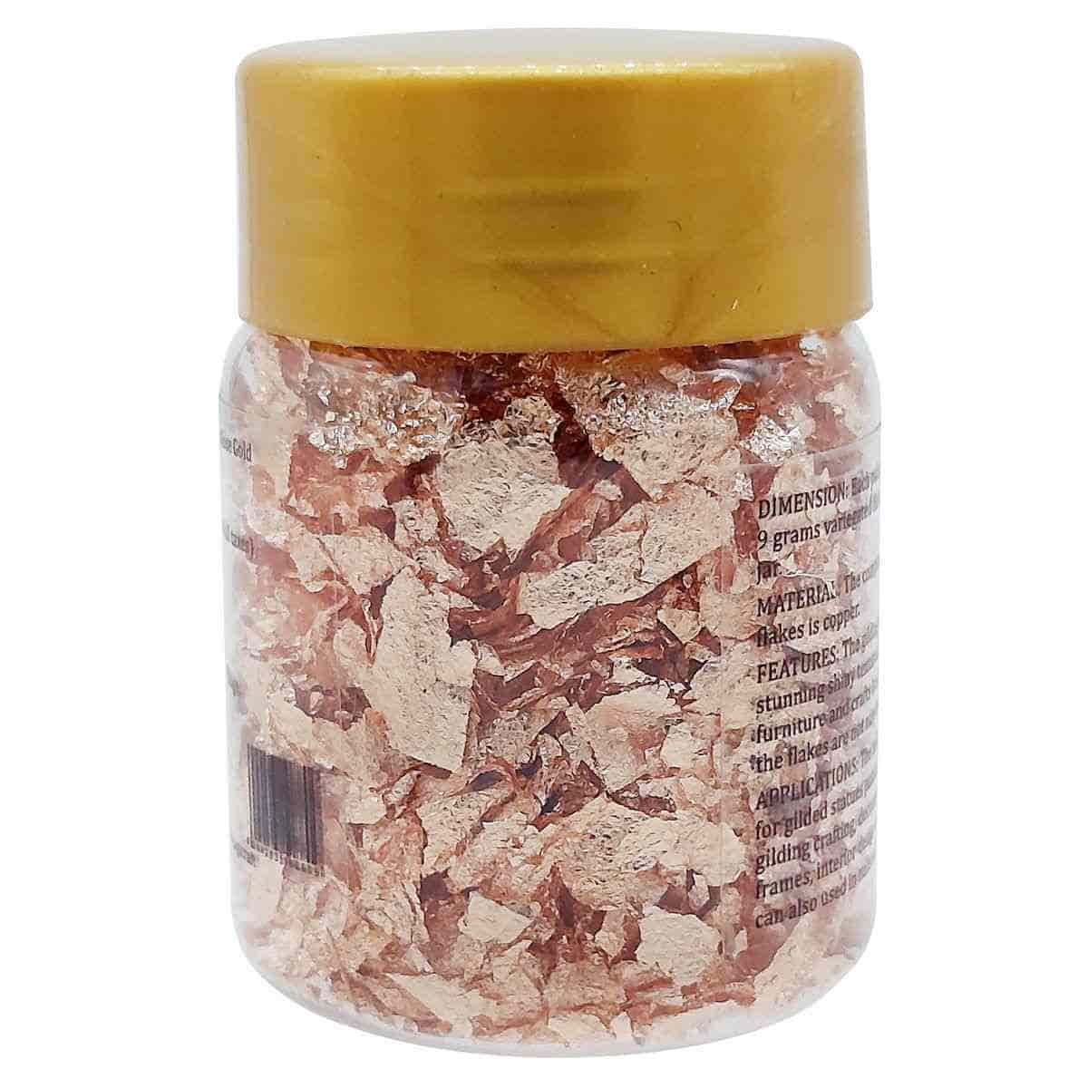 Gilding Flakes 9 Grams | Rose Gold