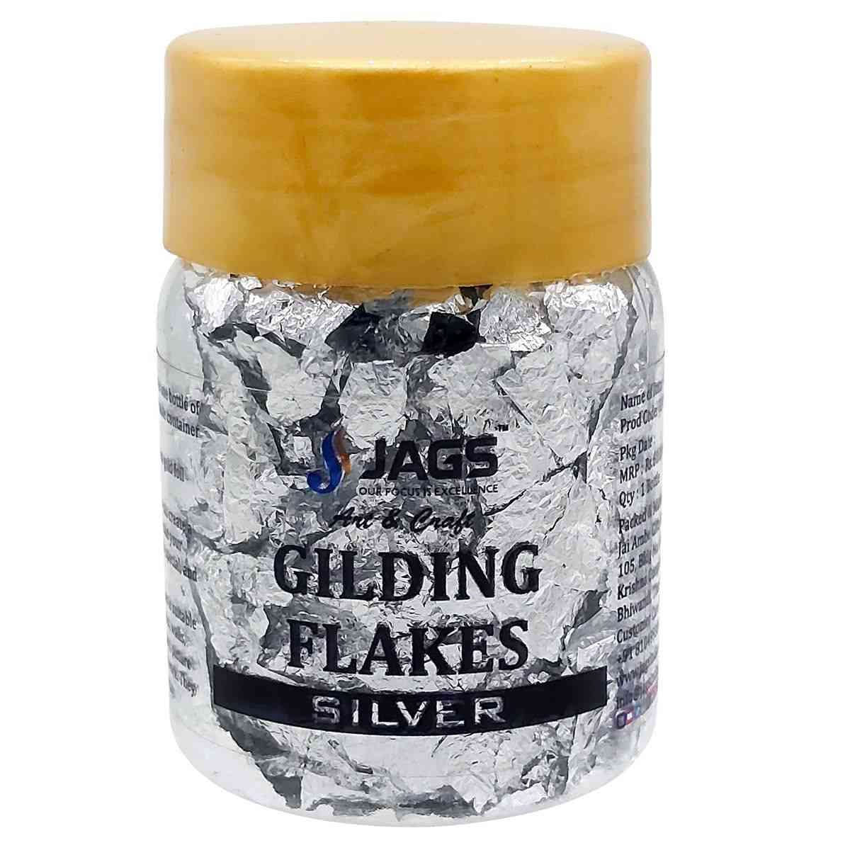 Gilding Flakes 9 Grams | Silver
