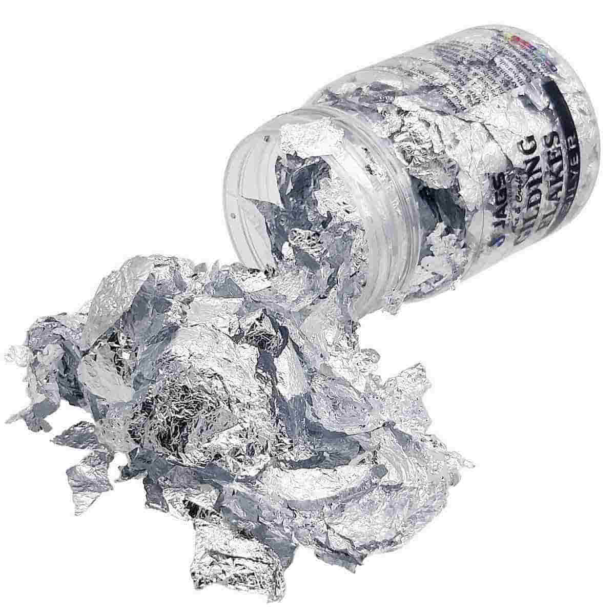Gilding Flakes 9 Grams | Silver