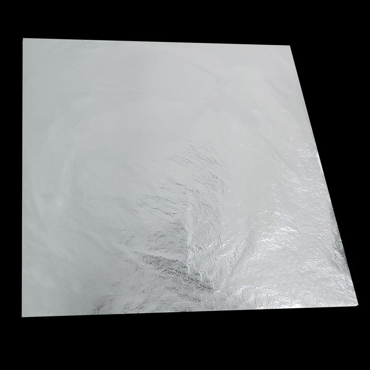 Gilding Silver Foil Paper (Pack Of 25 Sheets) (3x3 Inch)