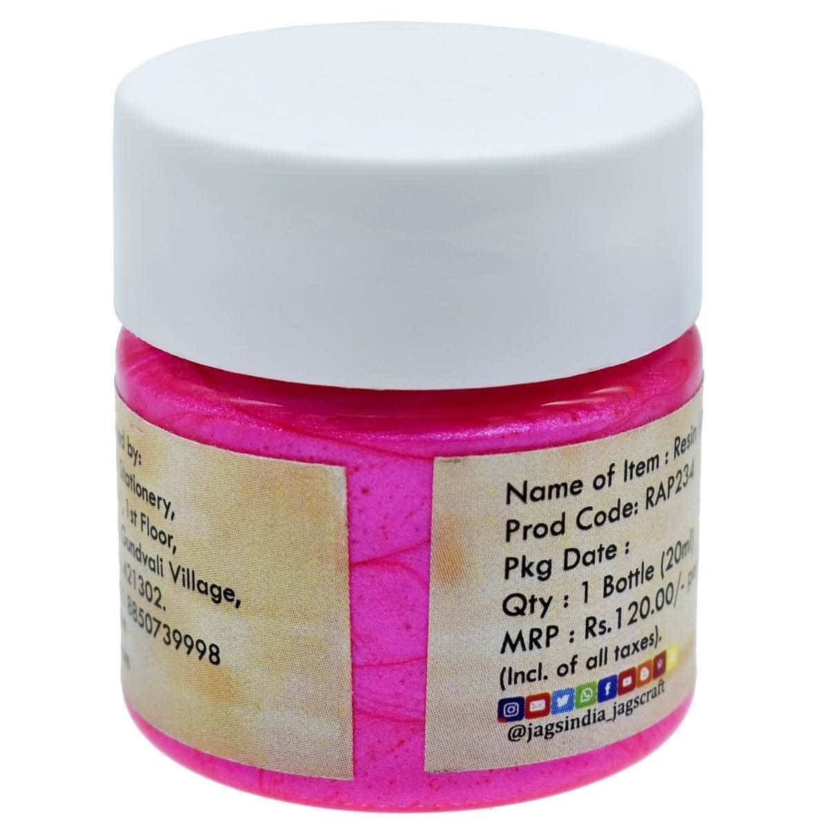 JAGS Opaque Pigment Paste For Resin Art | 20 Ml | SP Hot Pink