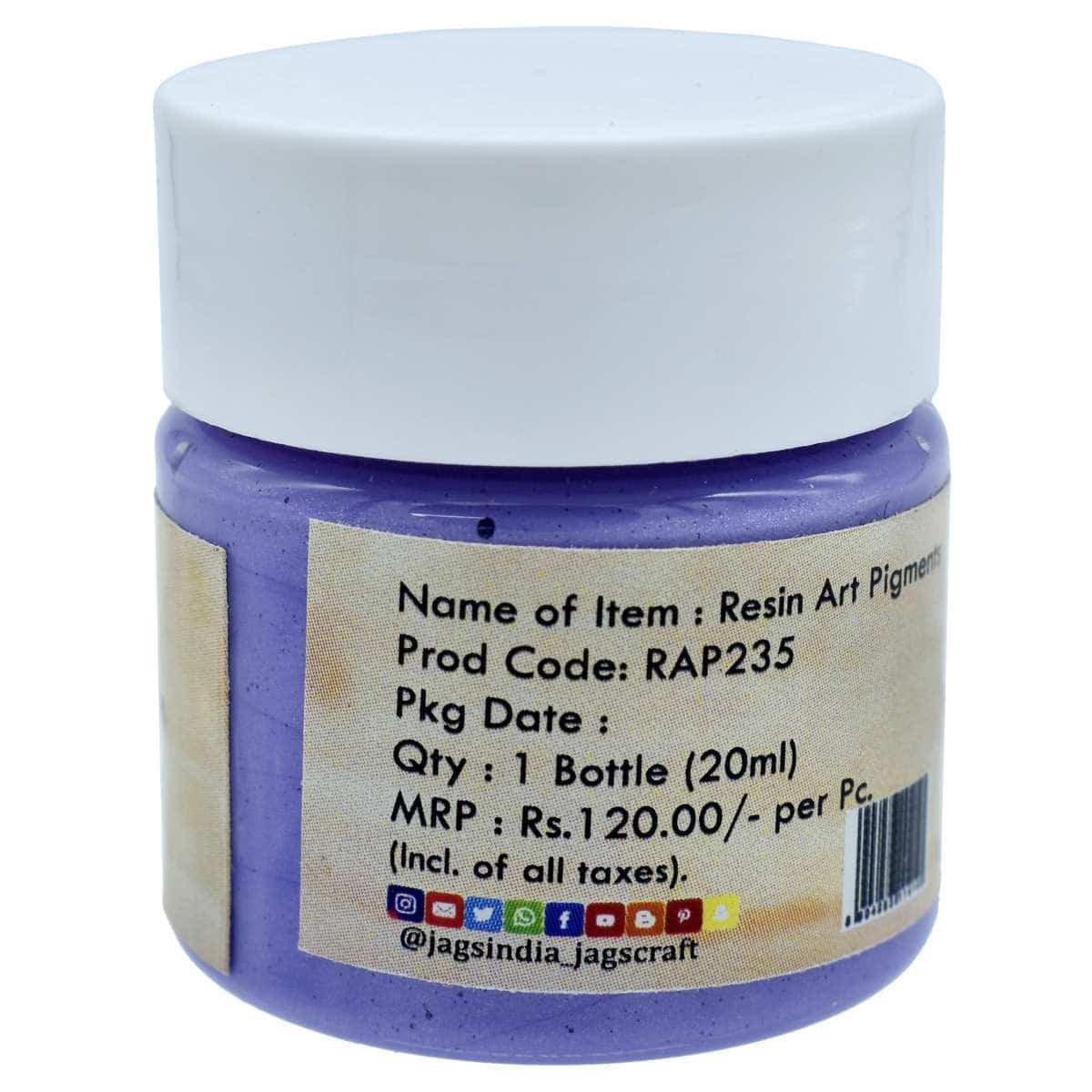 JAGS Opaque Pigment Paste For Resin Art | 20 Ml | SP Lavender