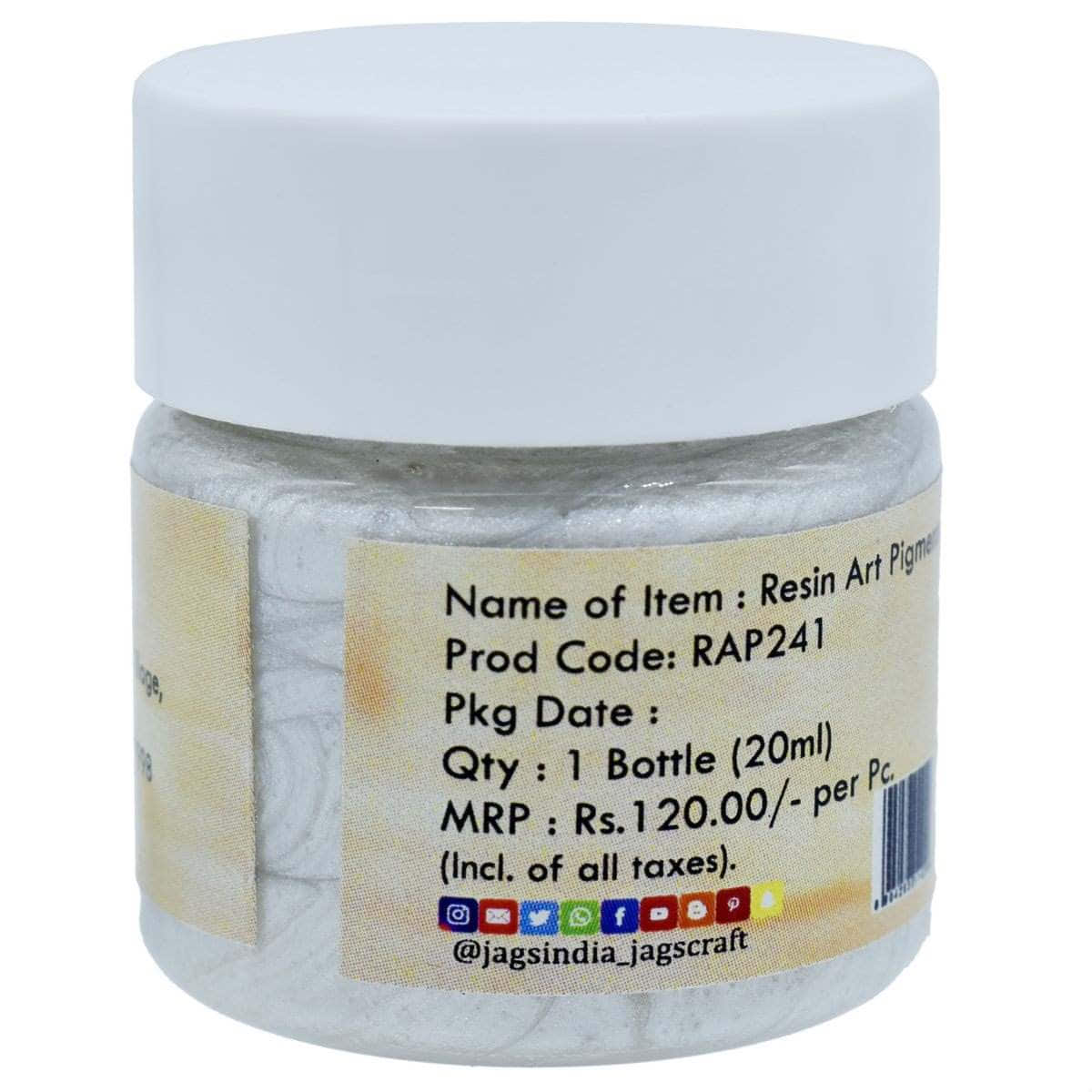 JAGS Opaque Pigment Paste For Resin Art | 20 Ml | SP Heirloom White