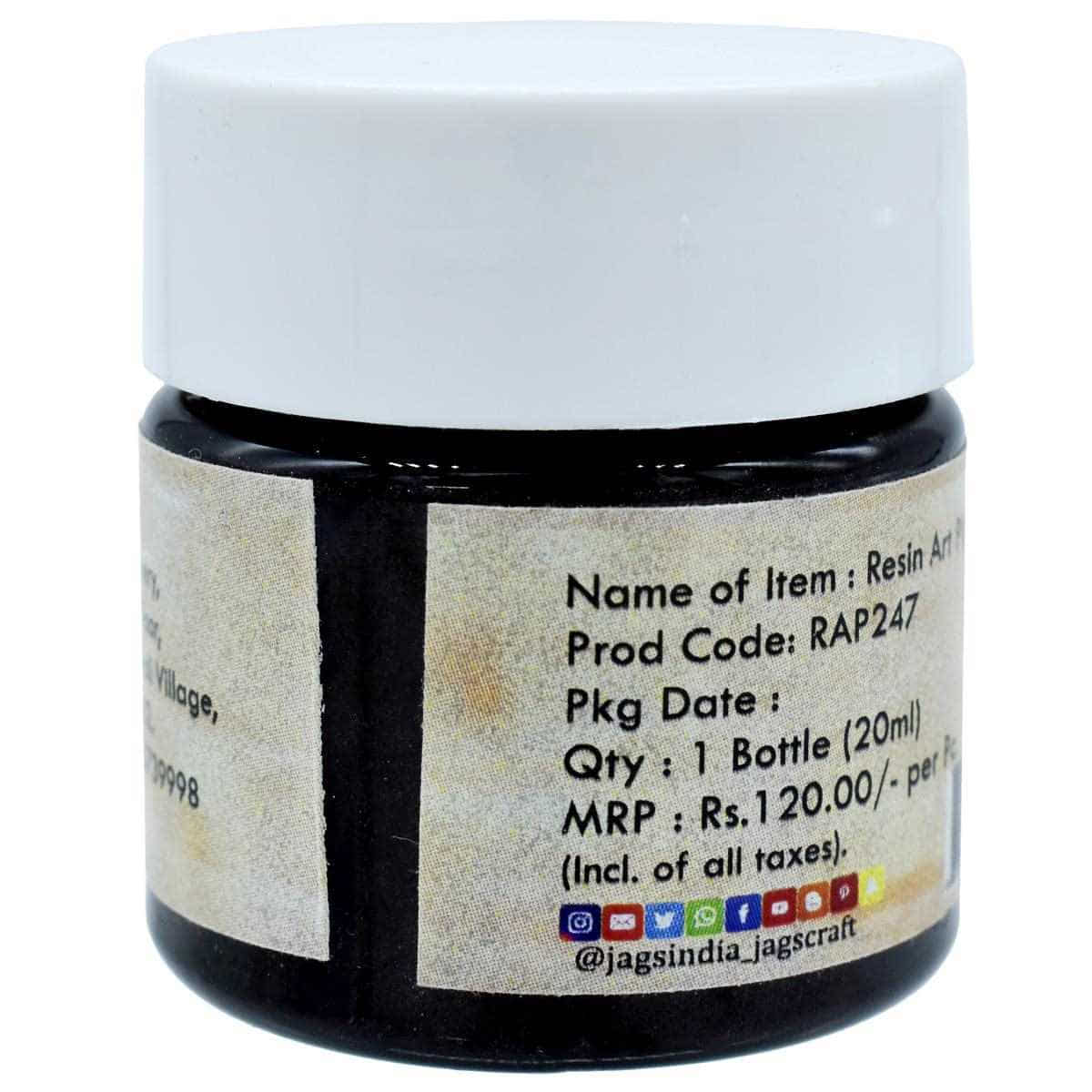 JAGS Opaque Pigment Paste For Resin Art | 20 Ml | SP Espresso