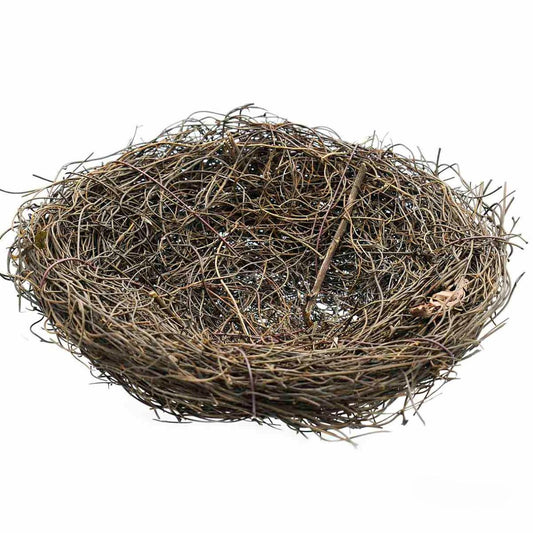 Handmade Bird Nest Round | 1O Cm | Brown