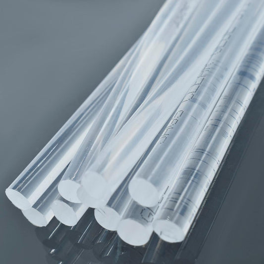 Glitter Glue Stick For Hot Melt Glue Gun | 7 Mm | 8 Inch | Pack Of 12