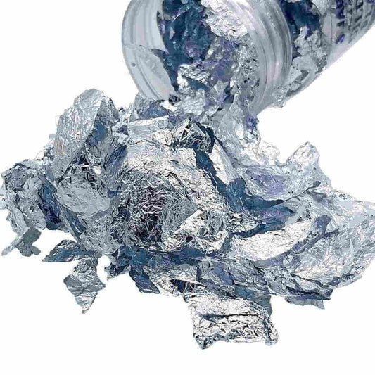 Gilding Flakes 9 Grams | Silver