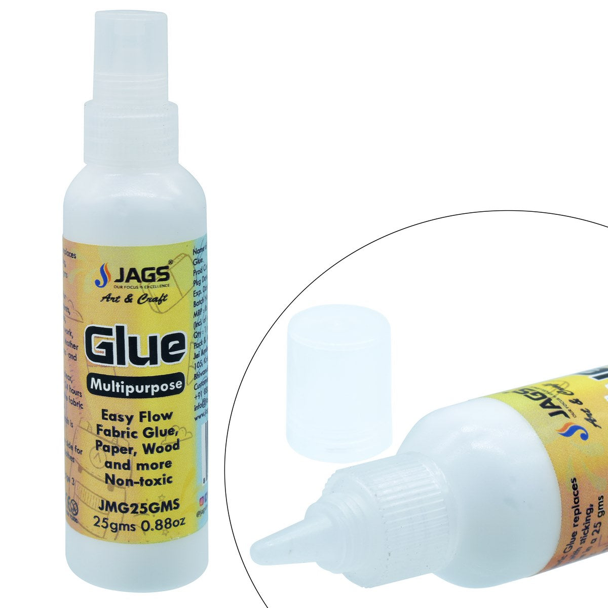 Multipurpose Craft Glue | 25 Grams | For Paper, Wood & Fabric