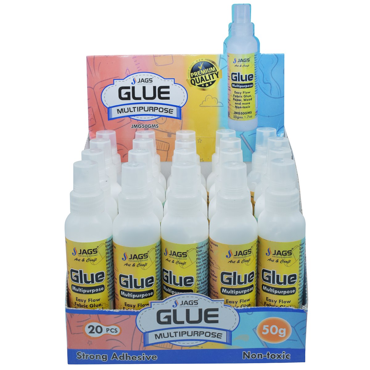 Multipurpose Craft Glue | 50 Grams | For Paper, Wood & Fabric