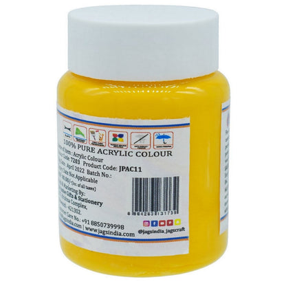 Premium Acrylic Colour Paint | Golden Yellow | 40 Ml