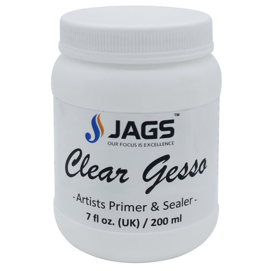 JAGS Artist Clear Gesso 200 Ml | Primer And Sealer For Artists