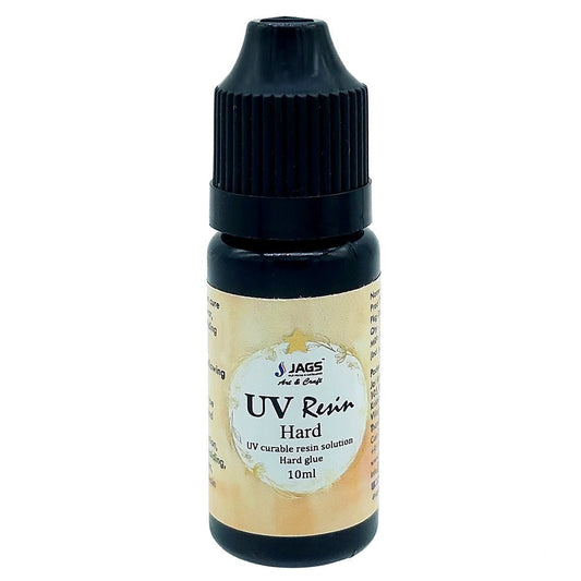 Crystal Clear UV Resin - 10 Ml - Hard Transparent Glue