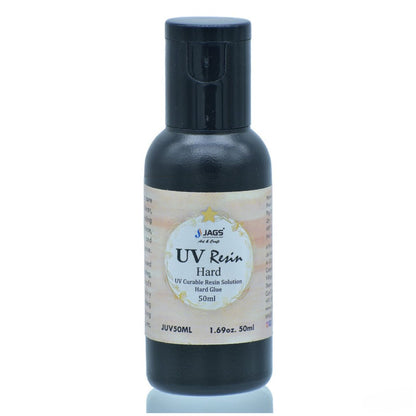 Crystal Clear UV Resin - 50 Ml - Hard Transparent Glue