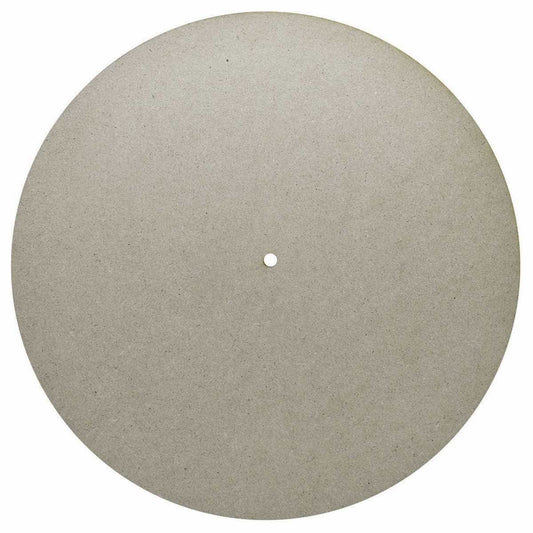 MDF Plate Round With Hole 10 Inch
