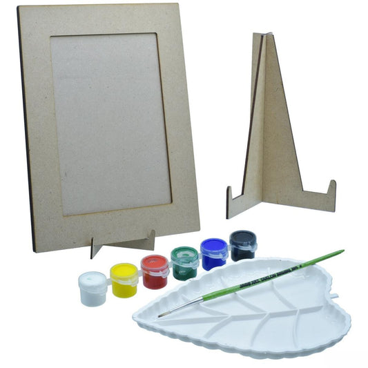 MDF DIY Painting Photo Frame Kit | 7.5x9.5 Inch