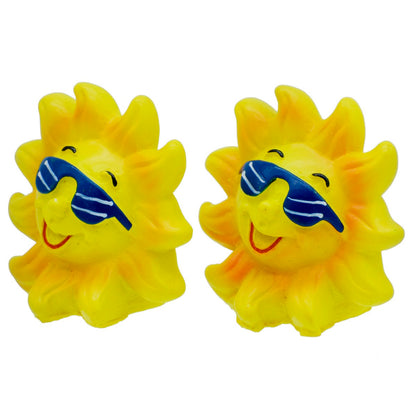 Miniature Model Sun | Pack Of 2 | 3x2.5x3.5 cm | Dollhouse Decor And Accessories