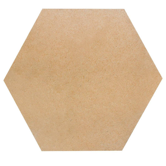MDF Wood Board Octagon Shape | Pack Of 4| 6x6 Inch | 4 Mm Thick