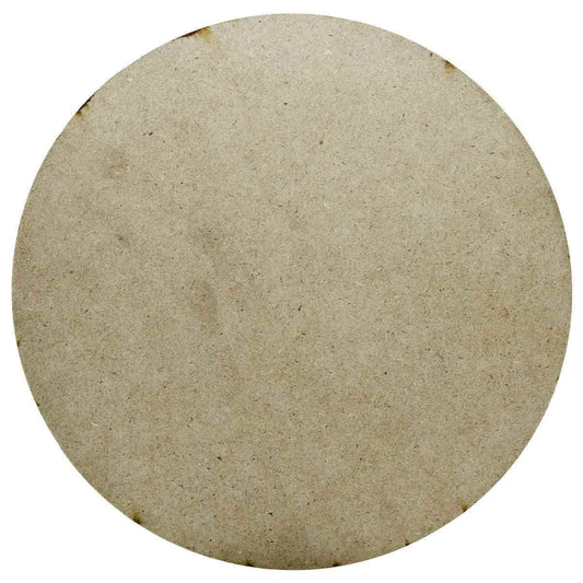 Round MDF Board For Lippan Art And Mandala Art | 4 Mm Thick | Pack Of 4 | 9 Inch