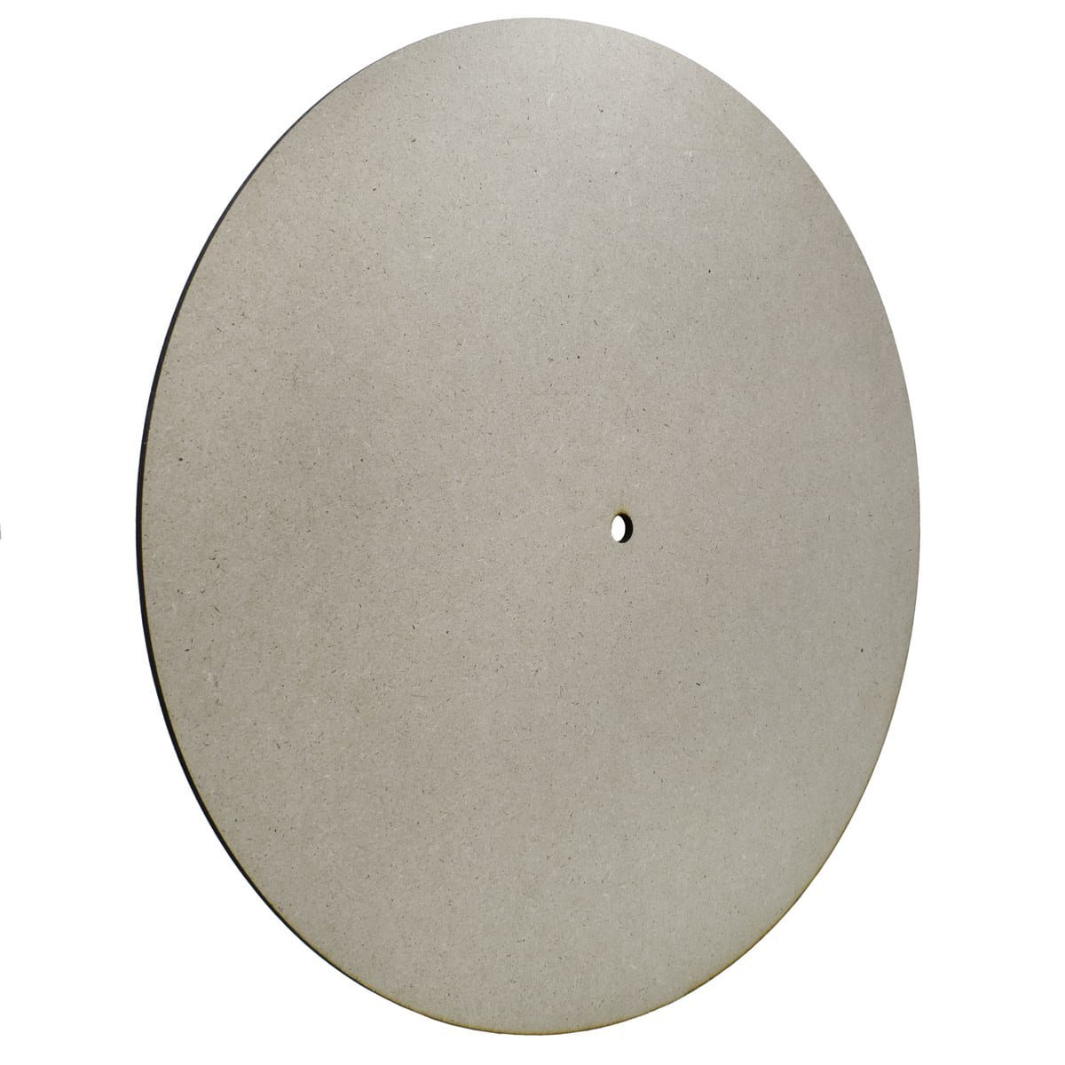 MDF Plate Round With Hole 16 Inch