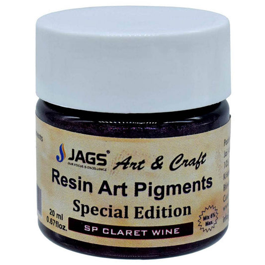 JAGS Opaque Metallic Pigment Paste For Resin Art | 20 Ml | SP Claret Wine