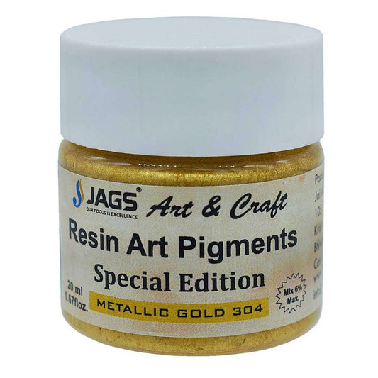 JAGS Opaque Metallic Gold Pigment Paste For Resin Art | 20 Ml