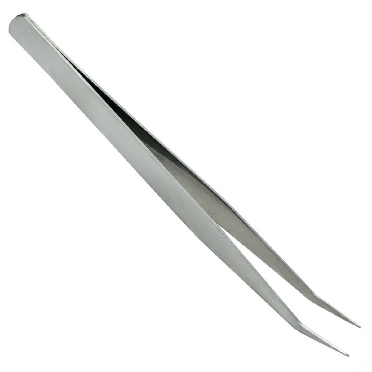 Sharp And Pointed Dissecting Forceps Curved (Tweezer) (Size; 1x15x1 Cm)
